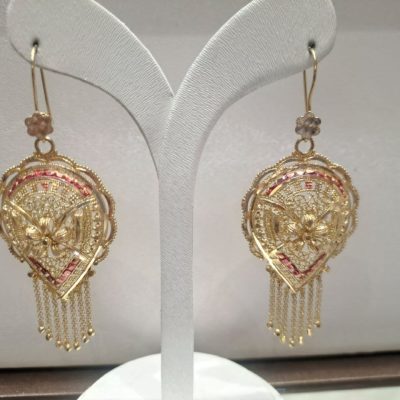 گوشواره ریخته ای