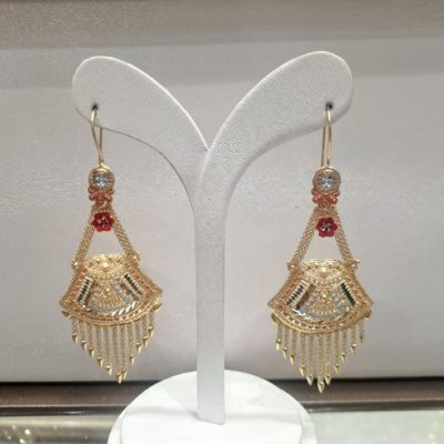 گوشواره بحرینی ریخته ای